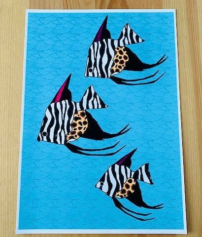 Angelfish Animal Print