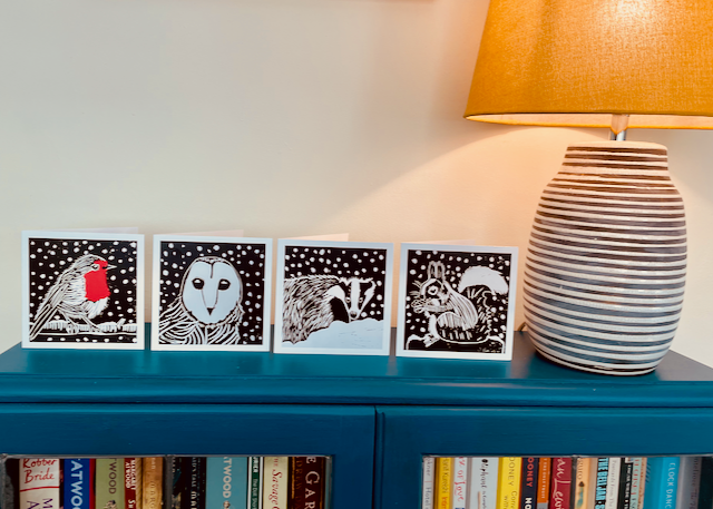 Christmas Cards-Animals In The Snow