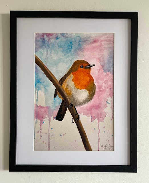 Robin Print-Watercolour Print