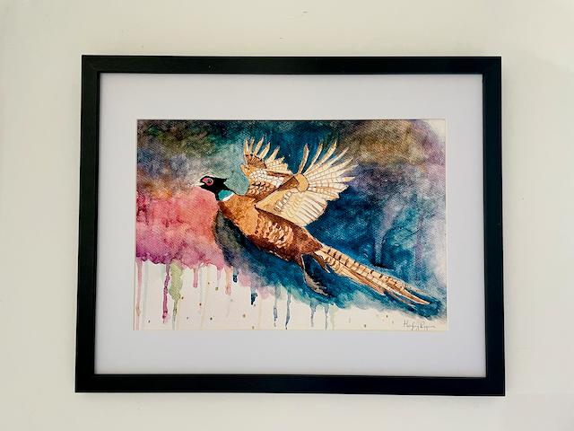 Pheasant Print-Watercolour Print