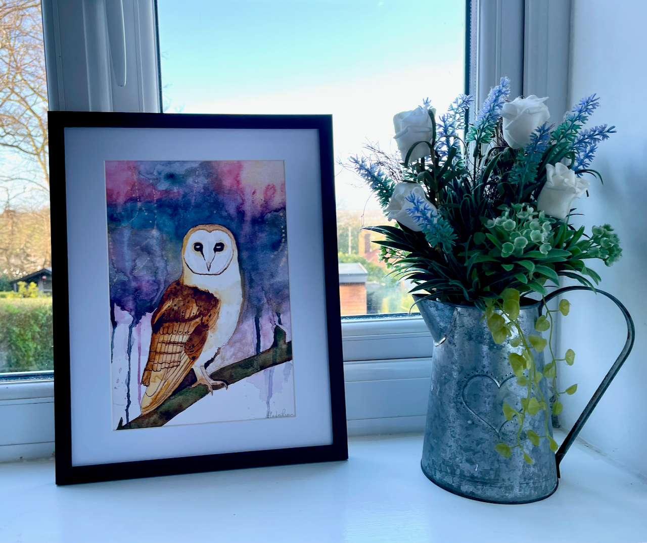 Owl Print-Watercolour Print