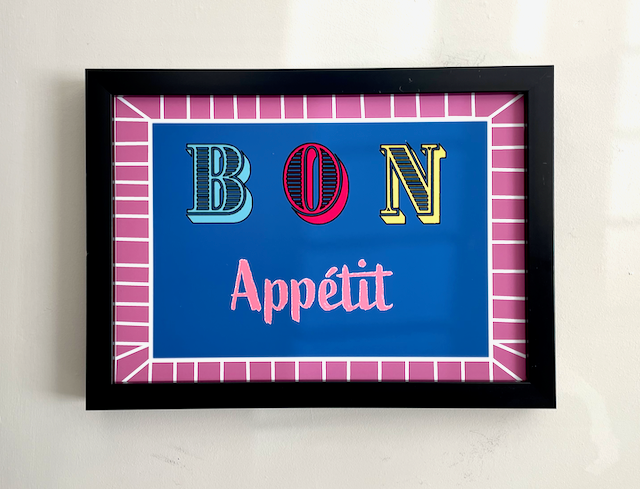 Bon Appetit Print