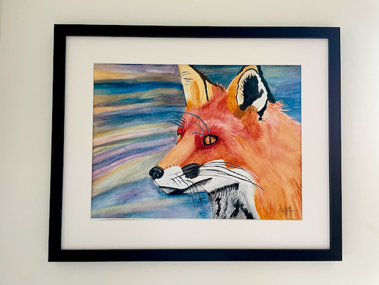 Fox Print-Watercolour Print
