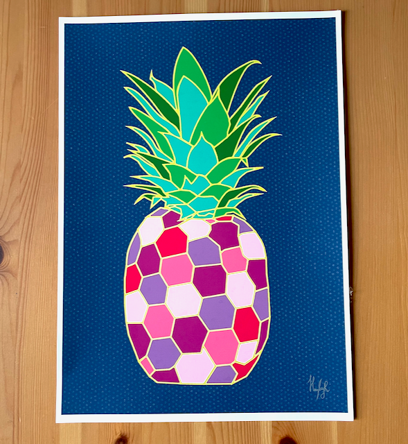 Pineapple print