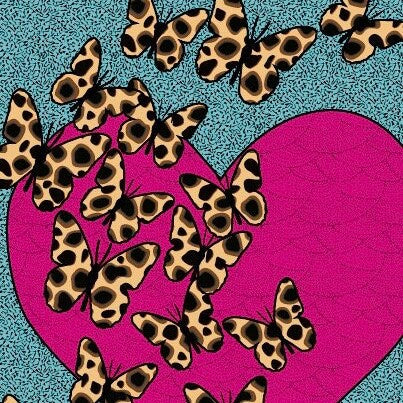 Butterfly Print-Wild Thing
