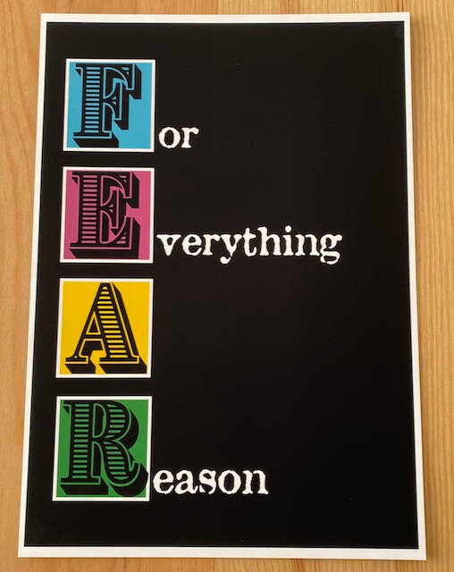 F.E.A.R print-Ian Brown inspired print