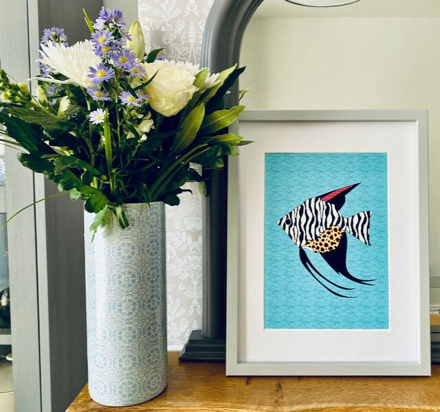 Angelfish Print-Animal print